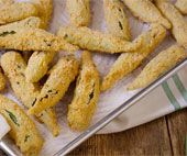 Spicy Deep-Fried Okra