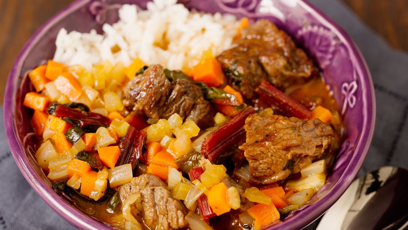 Pressure Cooker Beef and Rice