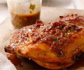 Smoked Turkey Breast with Chipotle-Honey Glaze