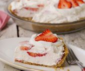 Strawberry Icebox Pie