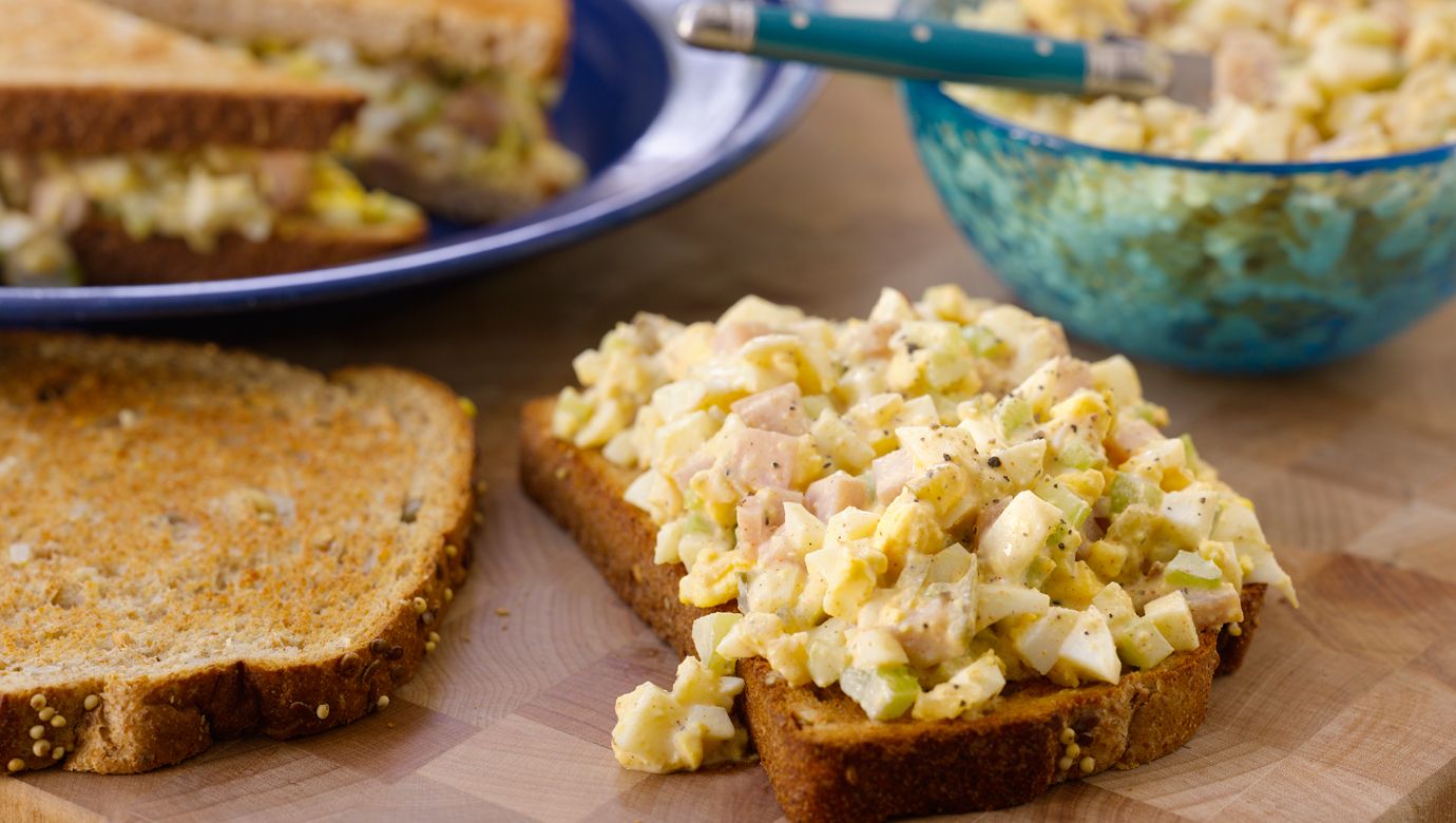 Deviled Egg & Ham Salad