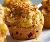 Mac and Cheese Cornbread Muffins