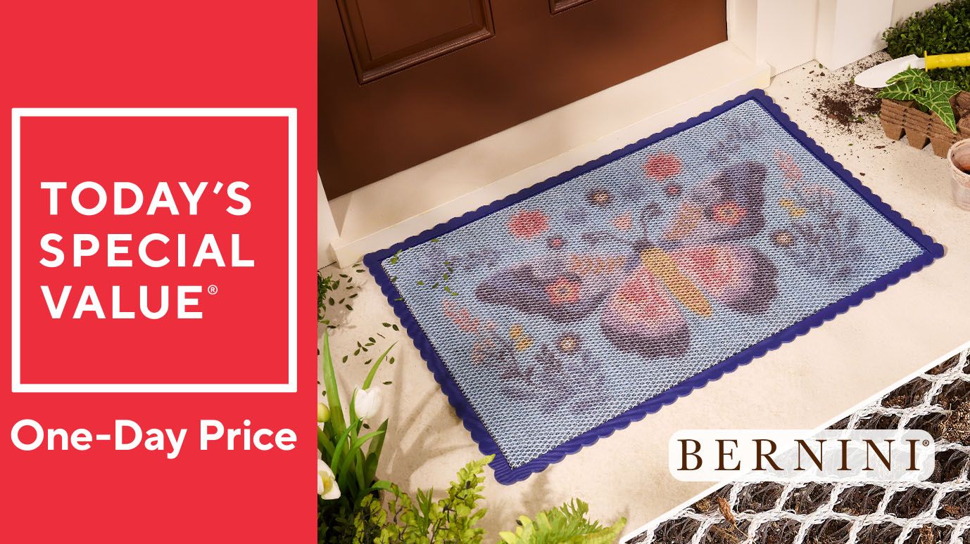 Bernini 2'x3' Aqua-Terra Indoor Outdoor Water & Dirt Trapping Mat