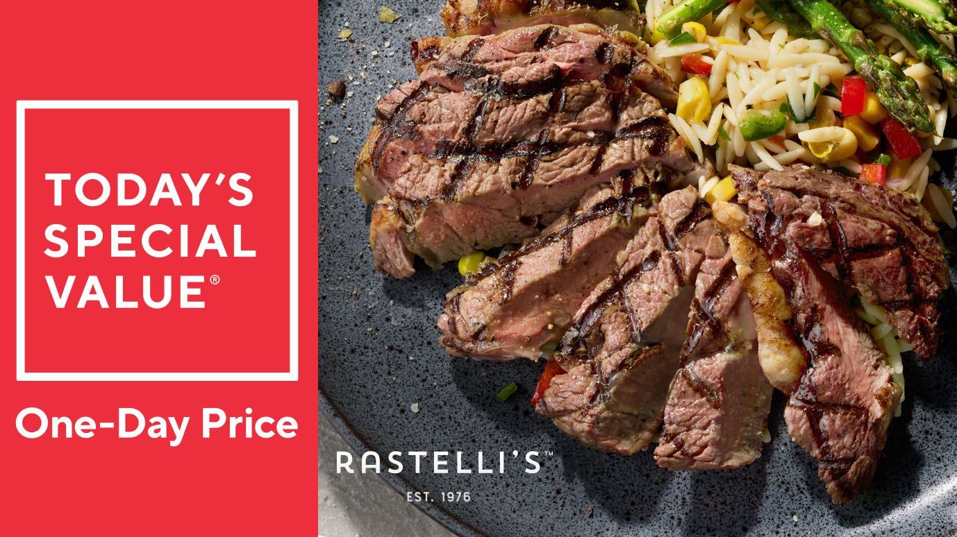 Rastelli's (10) 9-oz Black Angus Reserve Ribeye Steaks with Butter