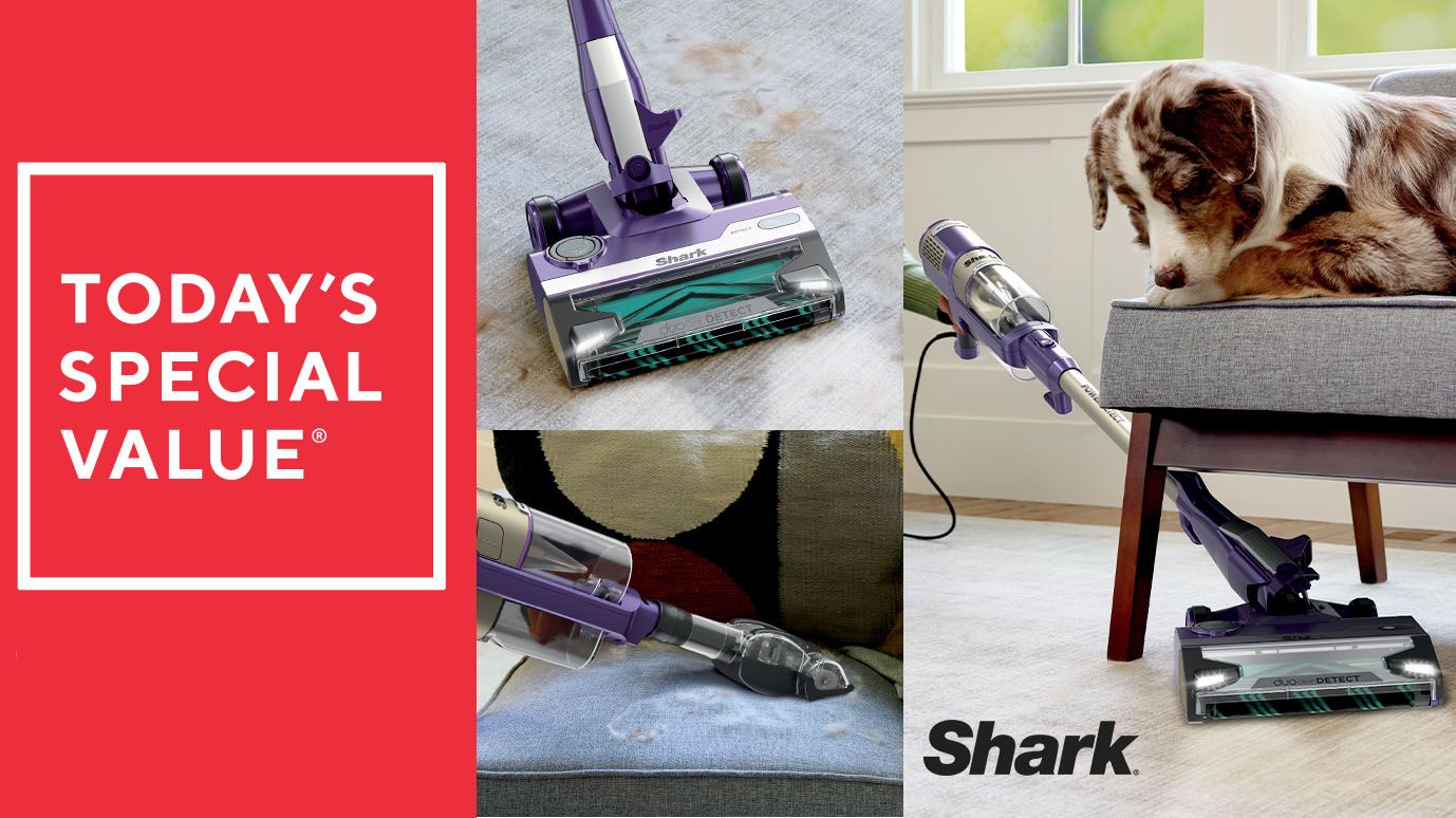 Shark PowerDetect Reverse Clean Corded Stick Vacuum w/ Tools