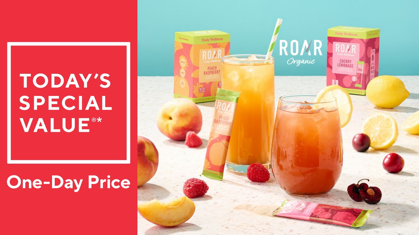 Roar Daily Wellness 20ct Prebiotic & Green Drink Mix Auto-Delivery
