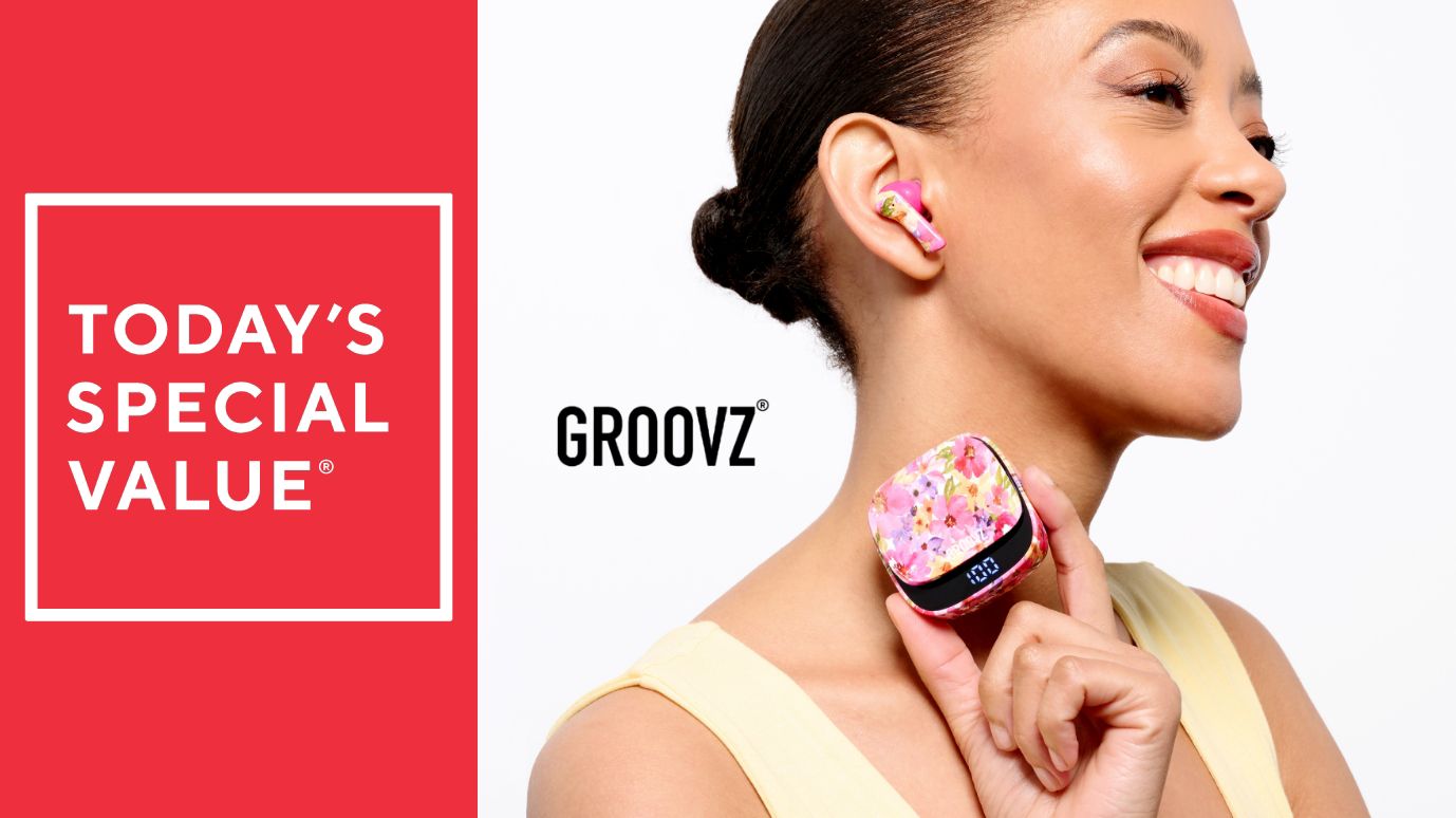 Groovz True Wireless Earbuds with Charging Case