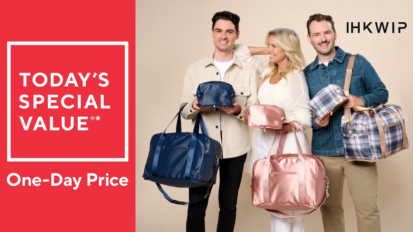 IHKWIP The Packable Duffel Bag and Cosmetic Case Set