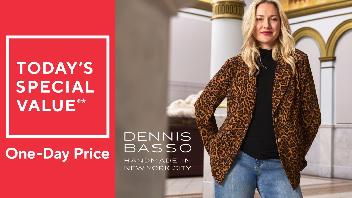 Dennis Basso Luxe Crepe Blazer in Prints & Solids