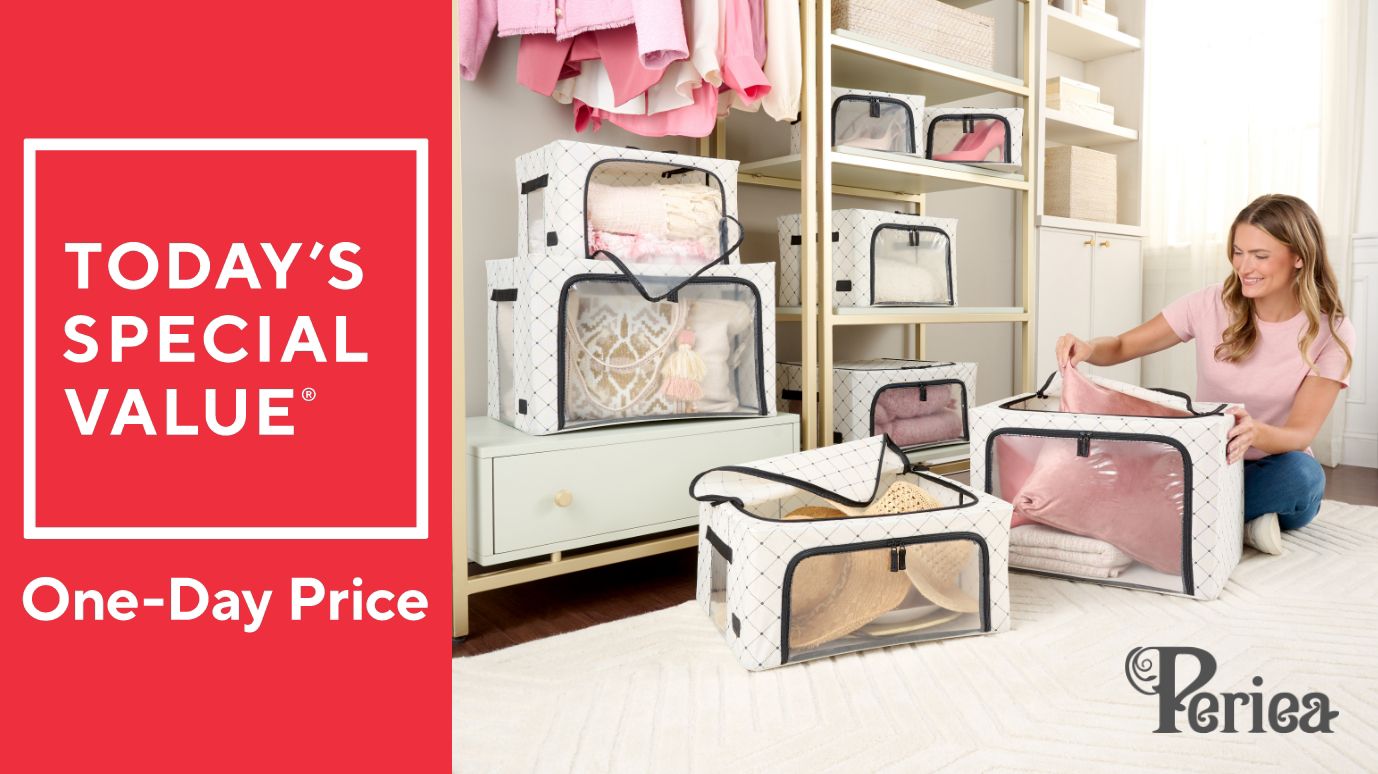 Periea Set of 8 Assorted Collapsible Storage Boxes