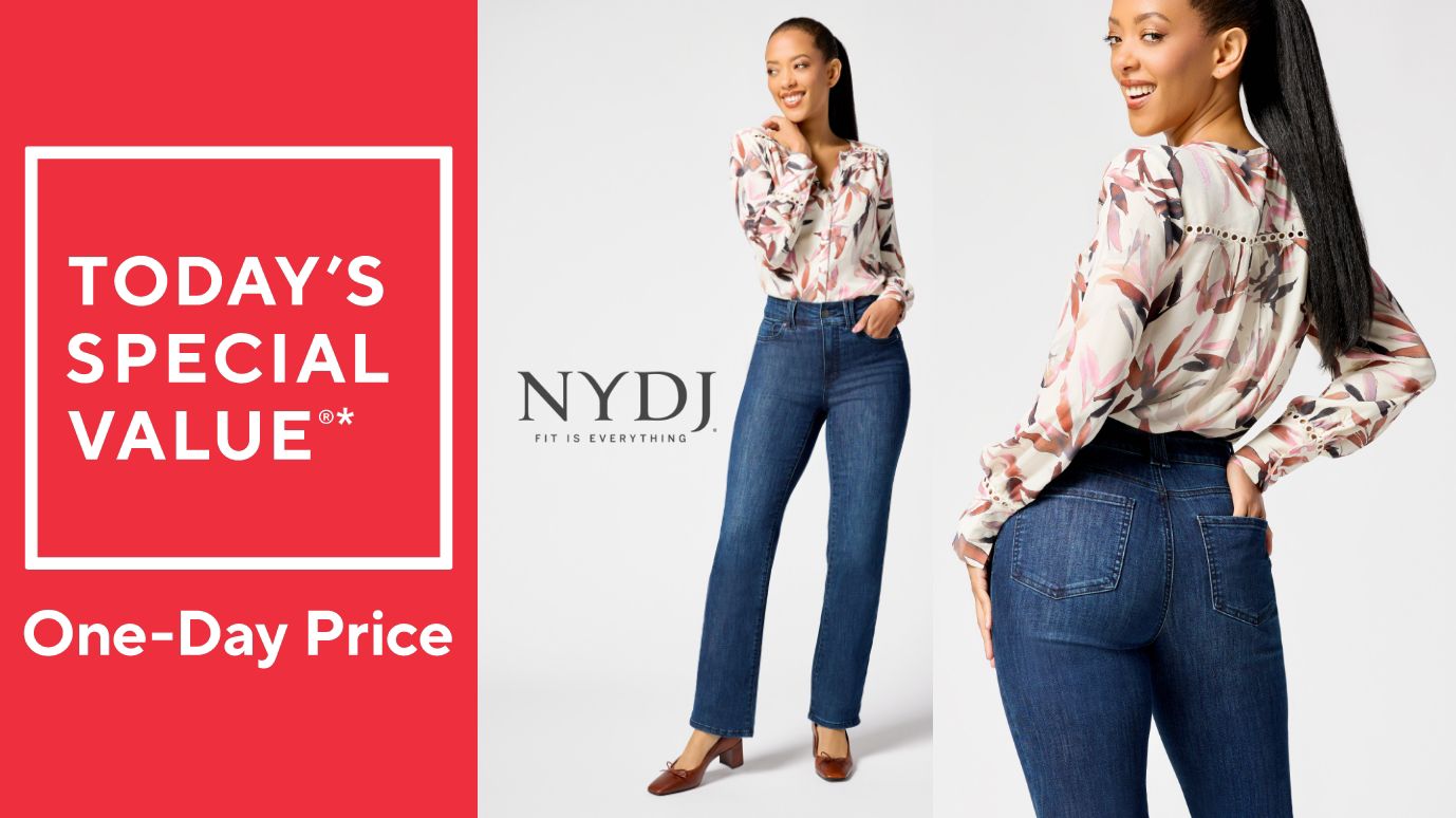 NYDJ Marilyn Straight Leg Jean with Cool Embrace