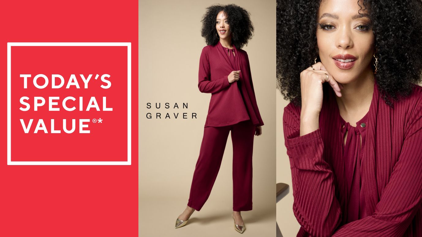 Susan Graver Ribbed Liquid Knit Cardigan with Pockets