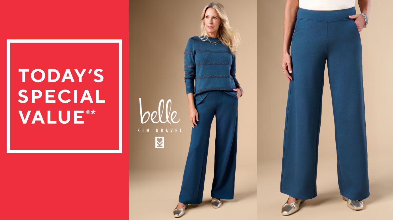 Belle by Kim Gravel Perfect Ponte Pull-On Pant
