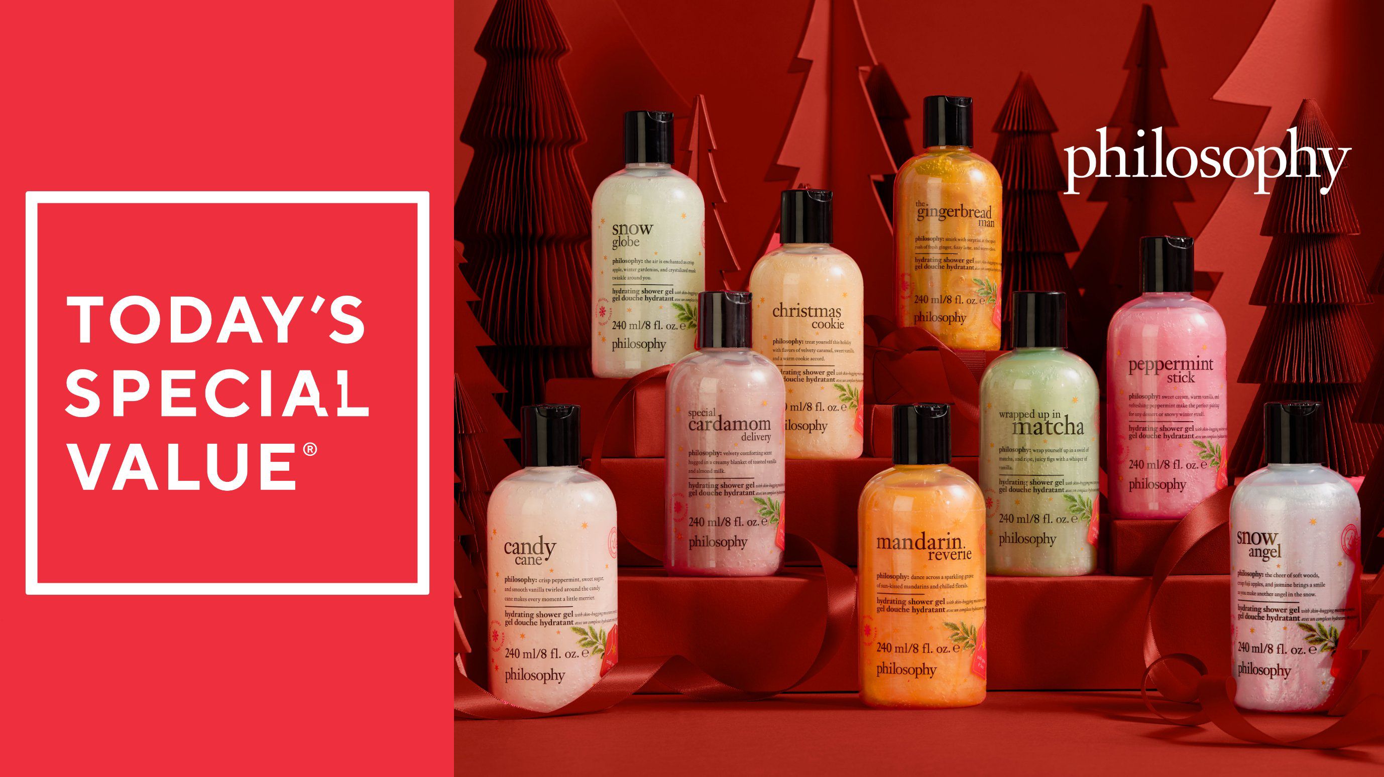 philosophy holiday special delivery 9pc 8oz. shower gel Auto-Delivery