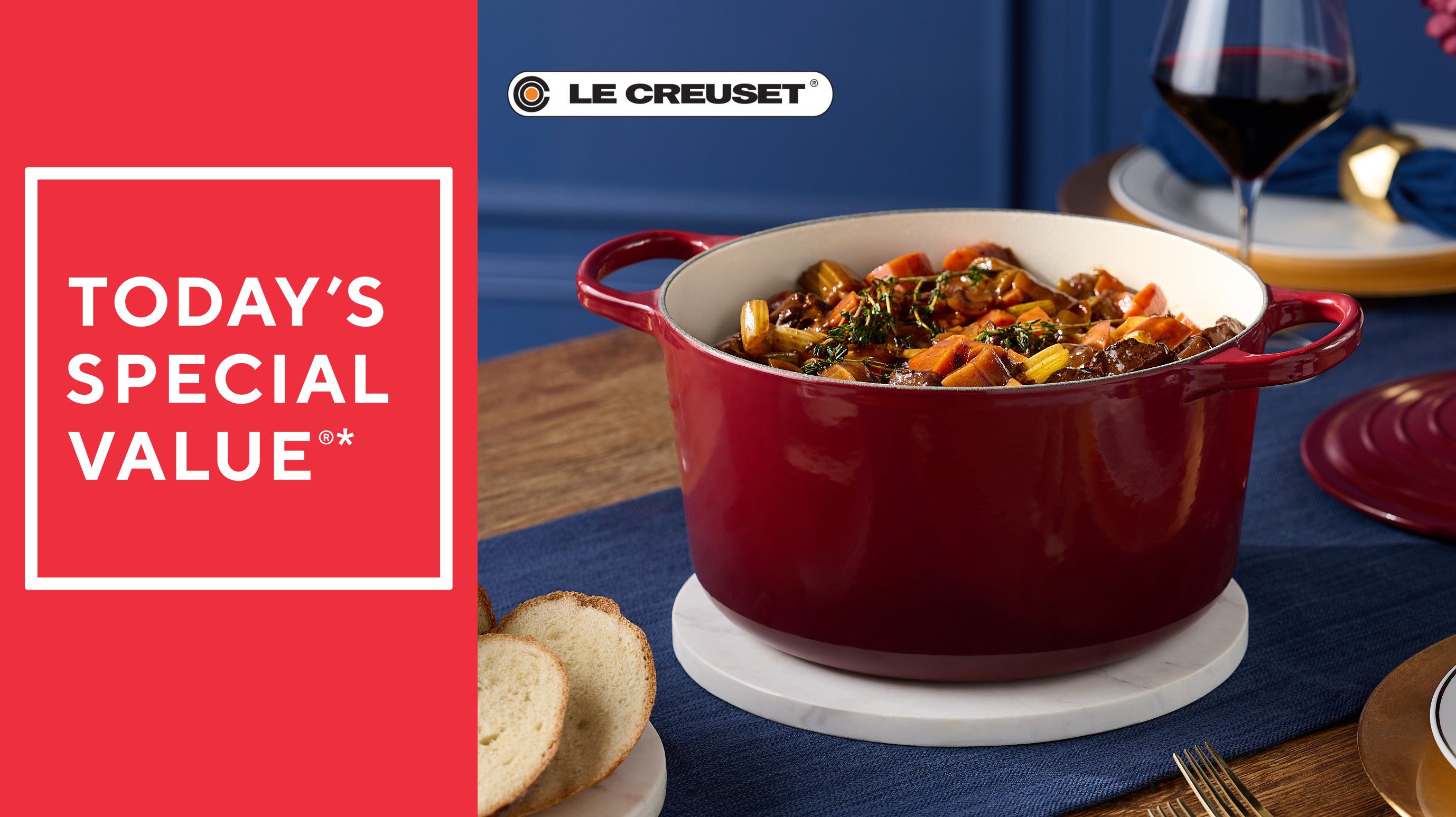 Le Creuset Traditional 6.5-qt Enameled Cast Iron Round Deep Oven