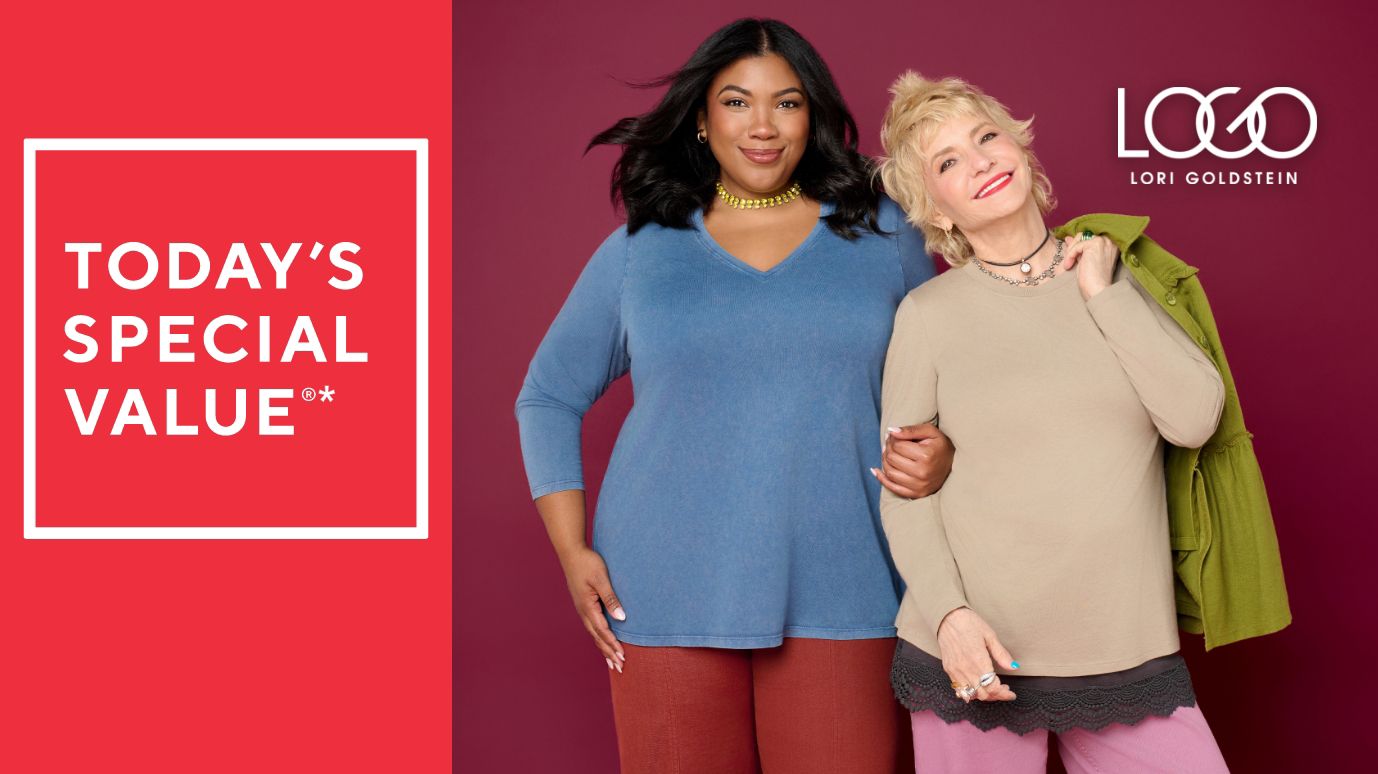 LOGO Principles by Lori Goldstein Set of 2 Knit Tops