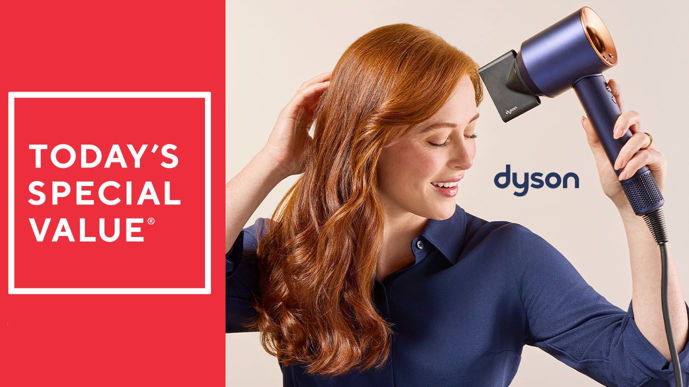 Dyson Prussian Blue Supersonic Hair Dryer with 3 Attachments
