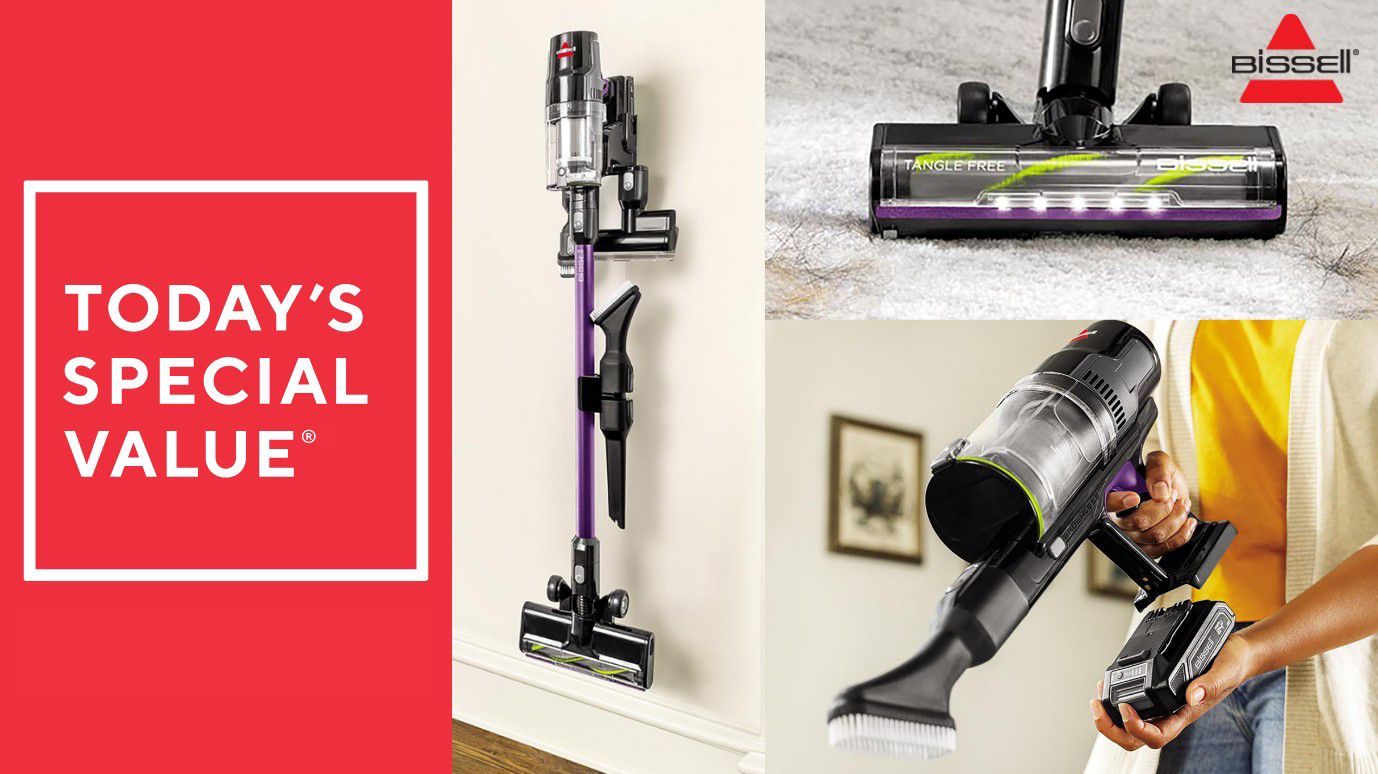 BISSELL CleanView XR Pet 300W Stick Vacuum with 4 Tools