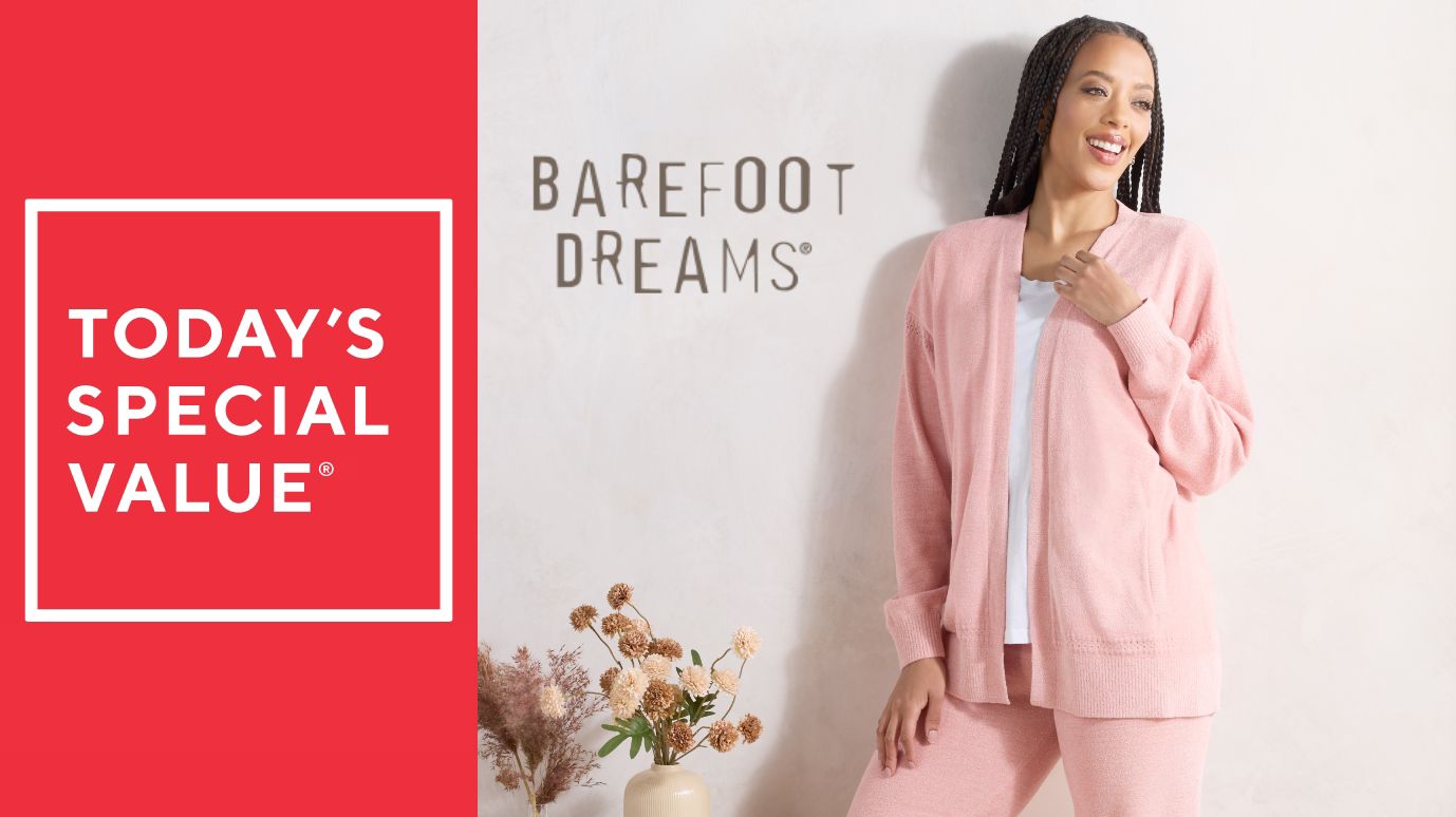 Barefoot Dreams CozyChic Ultra Lite Placed Stitch Cardigan