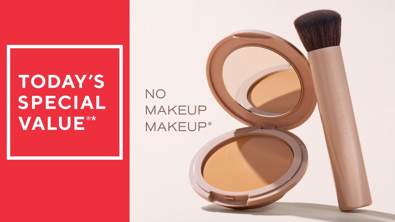 No Makeup Makeup 4-in-1 Foundation with Brush