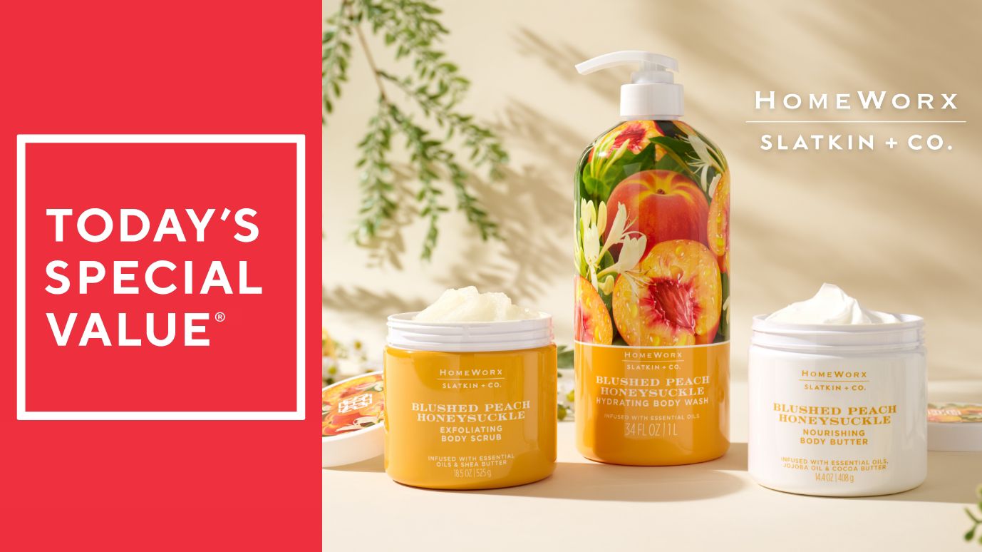 HomeWorx by Slatkin + Co. Bloom Into Hydration 3pc Body Care Set