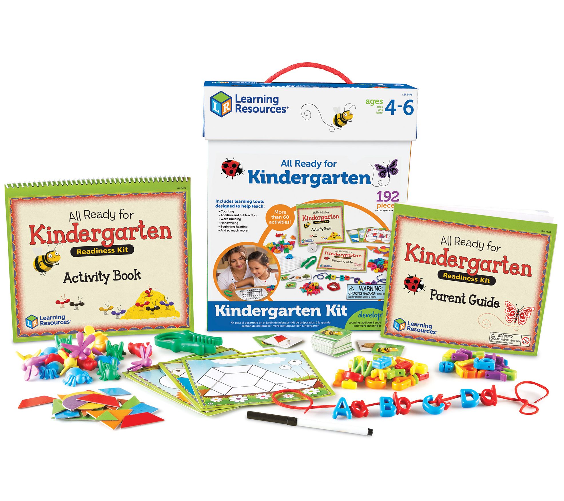 All Ready for Kindergarten Readiness Kit by Lea rning Resources