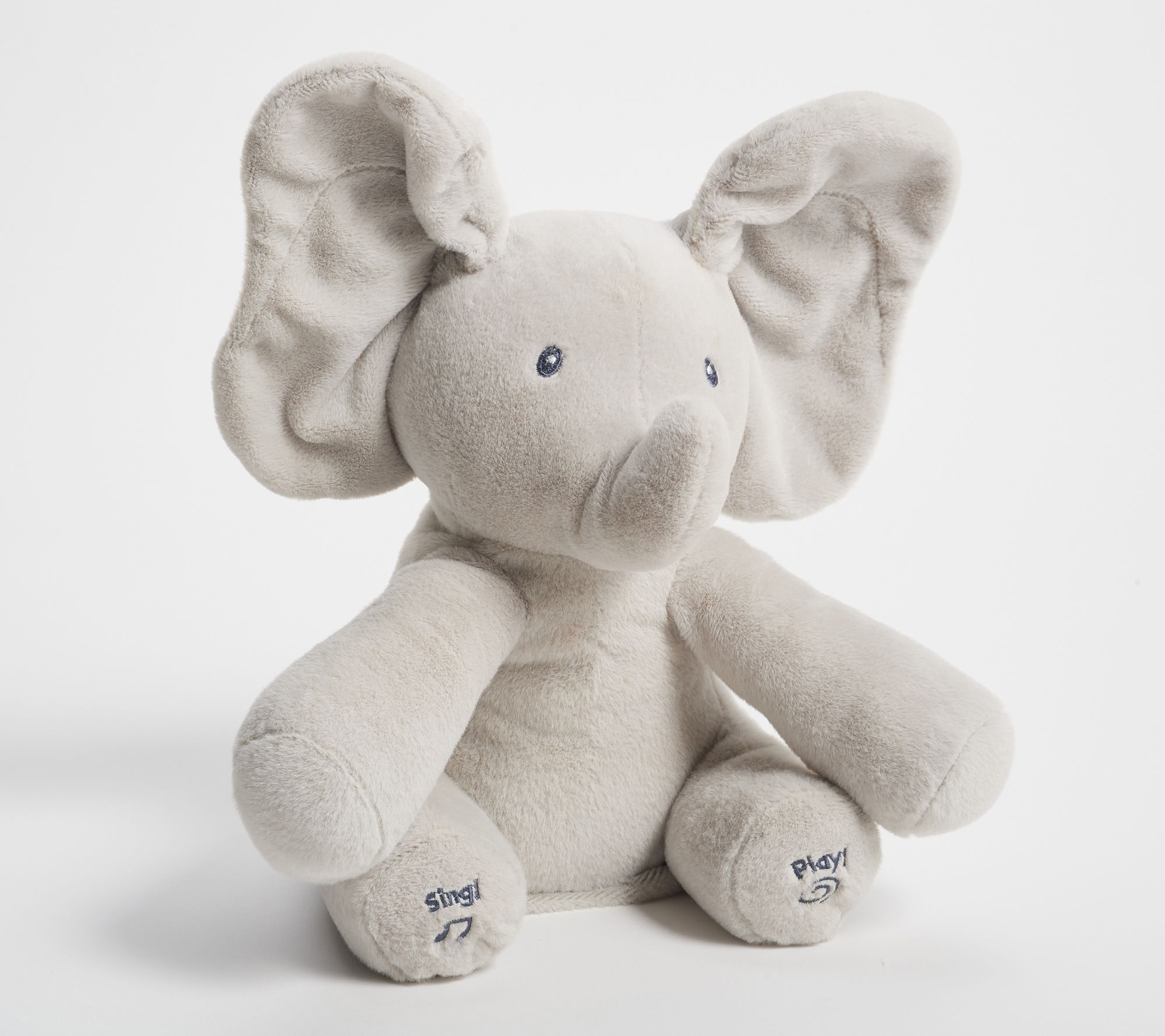 flappy animated plush elephant