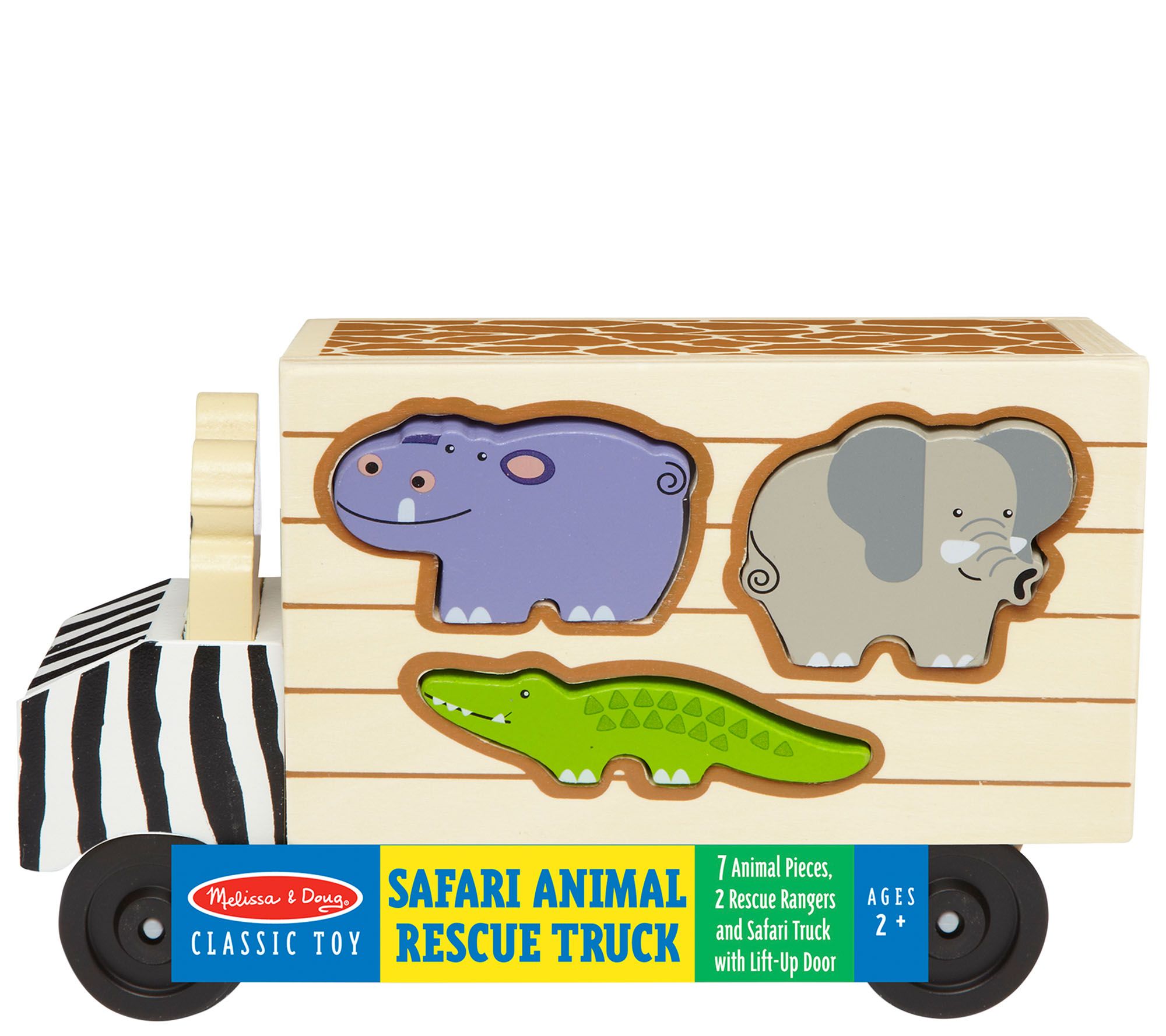 toy safari truck with animals