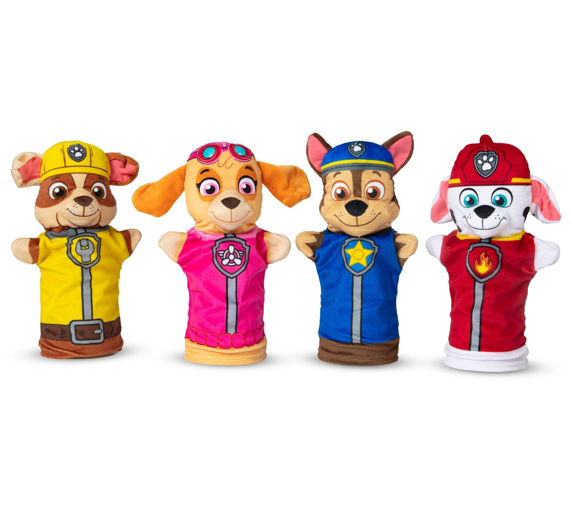 Paw Patrol Hand Puppets with Pup Pack Pocket