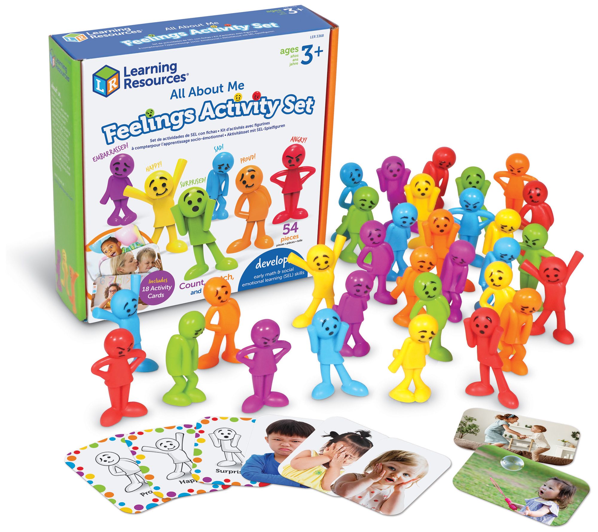 Learning Resources Feelings Friends Activity Se t