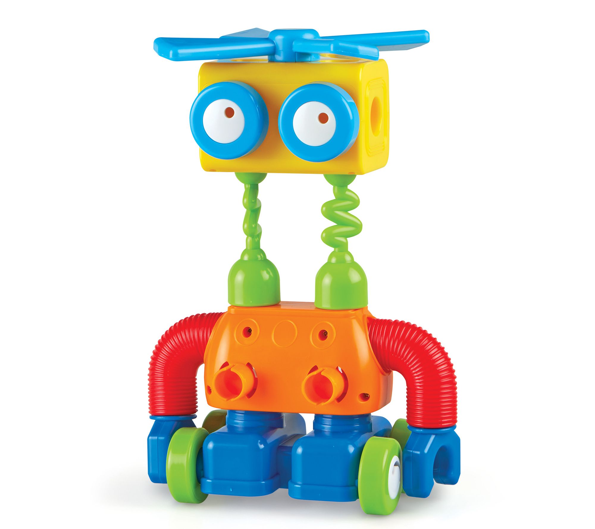 Learning Resources 1-2-3 Build It] Robot Factor y