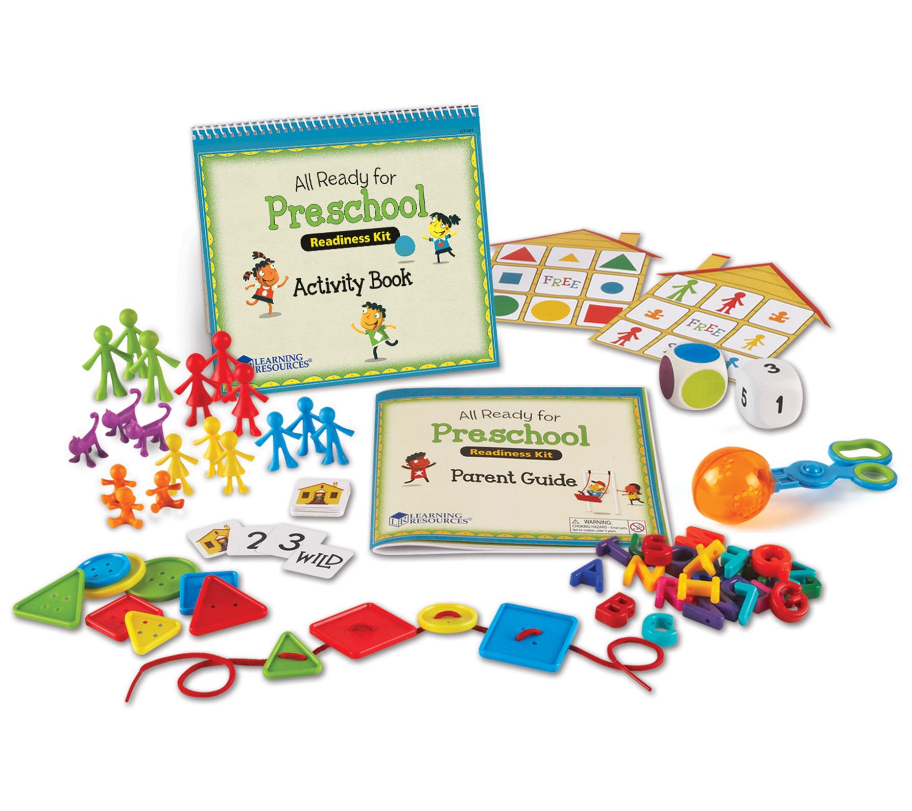 All Ready For Preschool Readiness Kit by Learni ng Resources