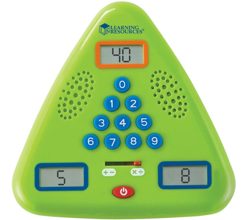 Minute Math Electronic Flash Card by Learning R esources