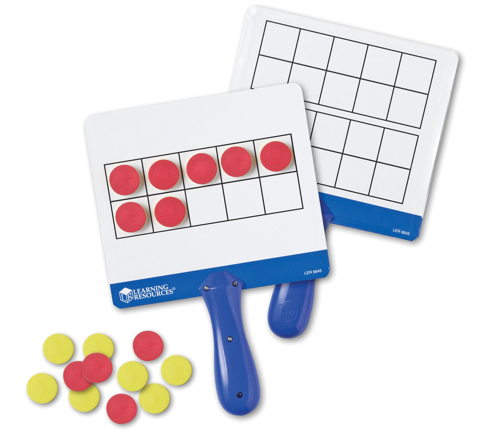 Magnetic Ten-Frame Answer Boards by Learning Re sources