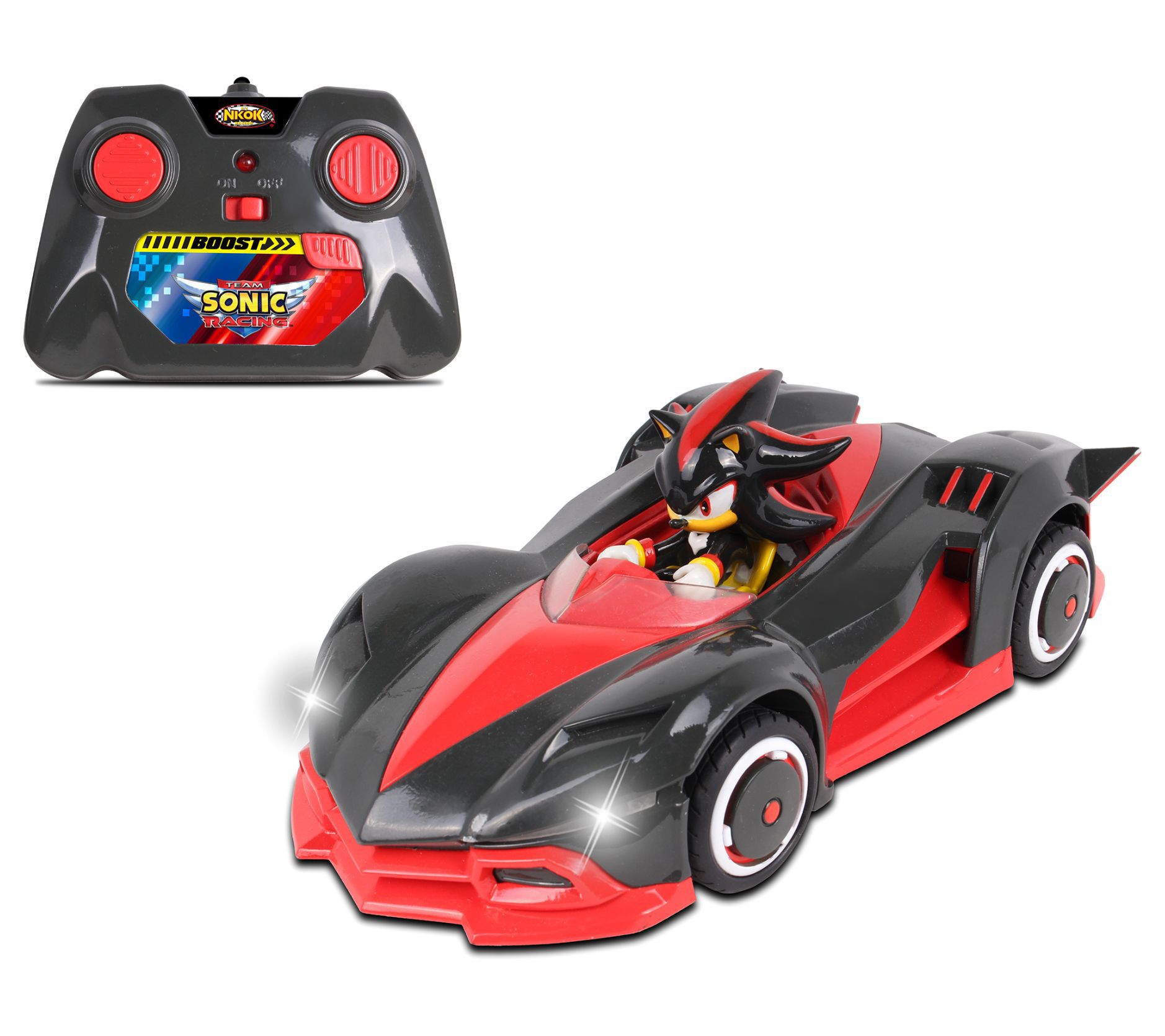 Nkok Inc. Junior Explorers Sonic Team Racing Rc Shadow 2-pc. Sonic the Hedgehog Car, One Size