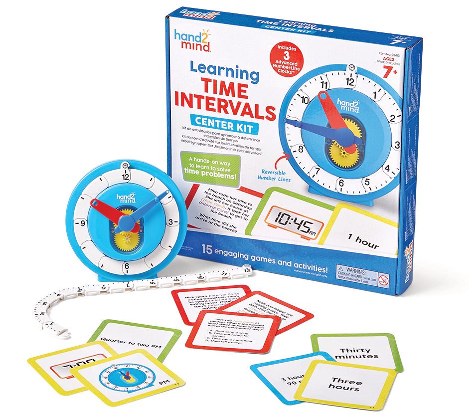 hand2mind Learning Intervals of Time Center