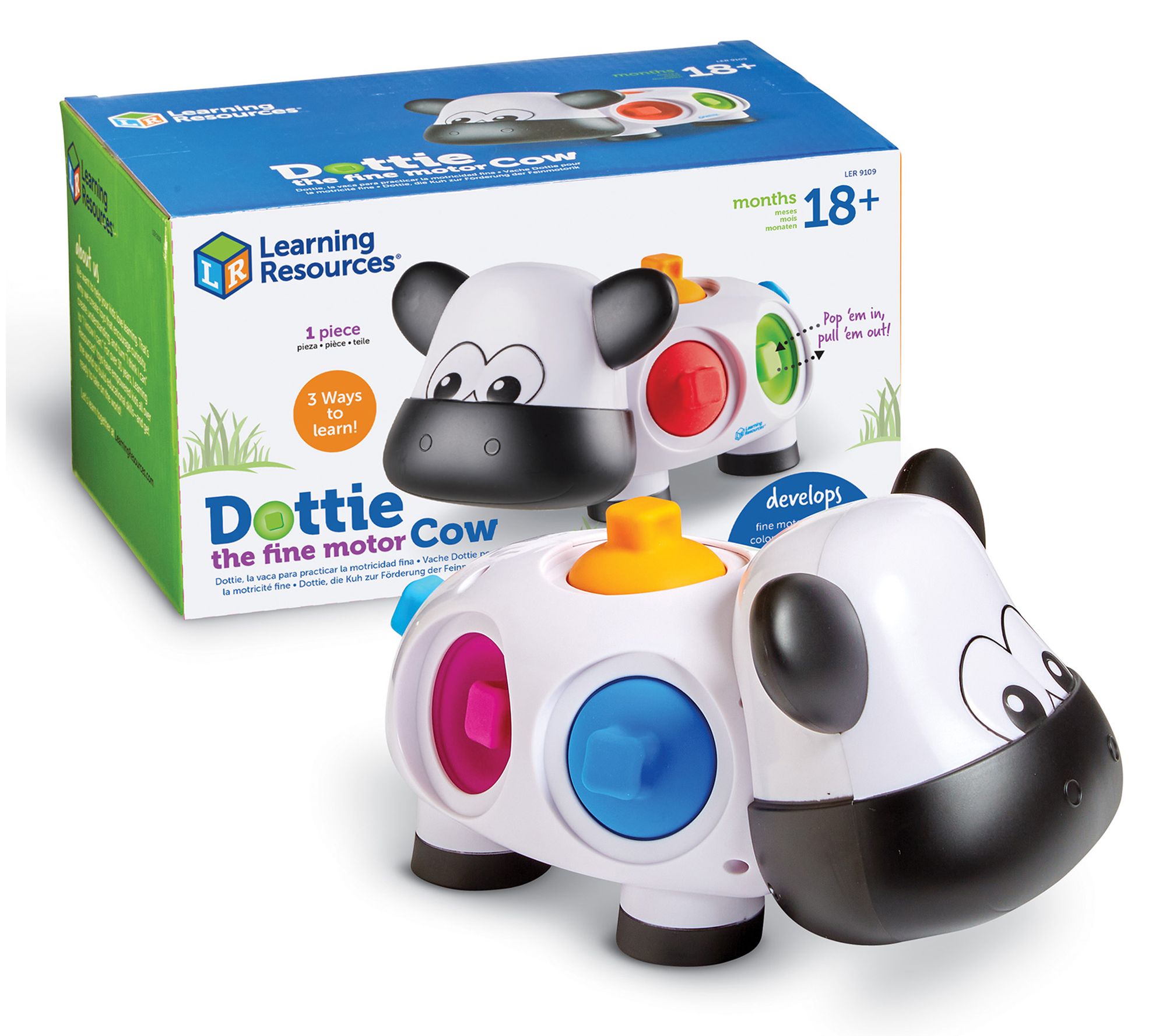 Learning Resources Dottie The Fine Motor Cow To y