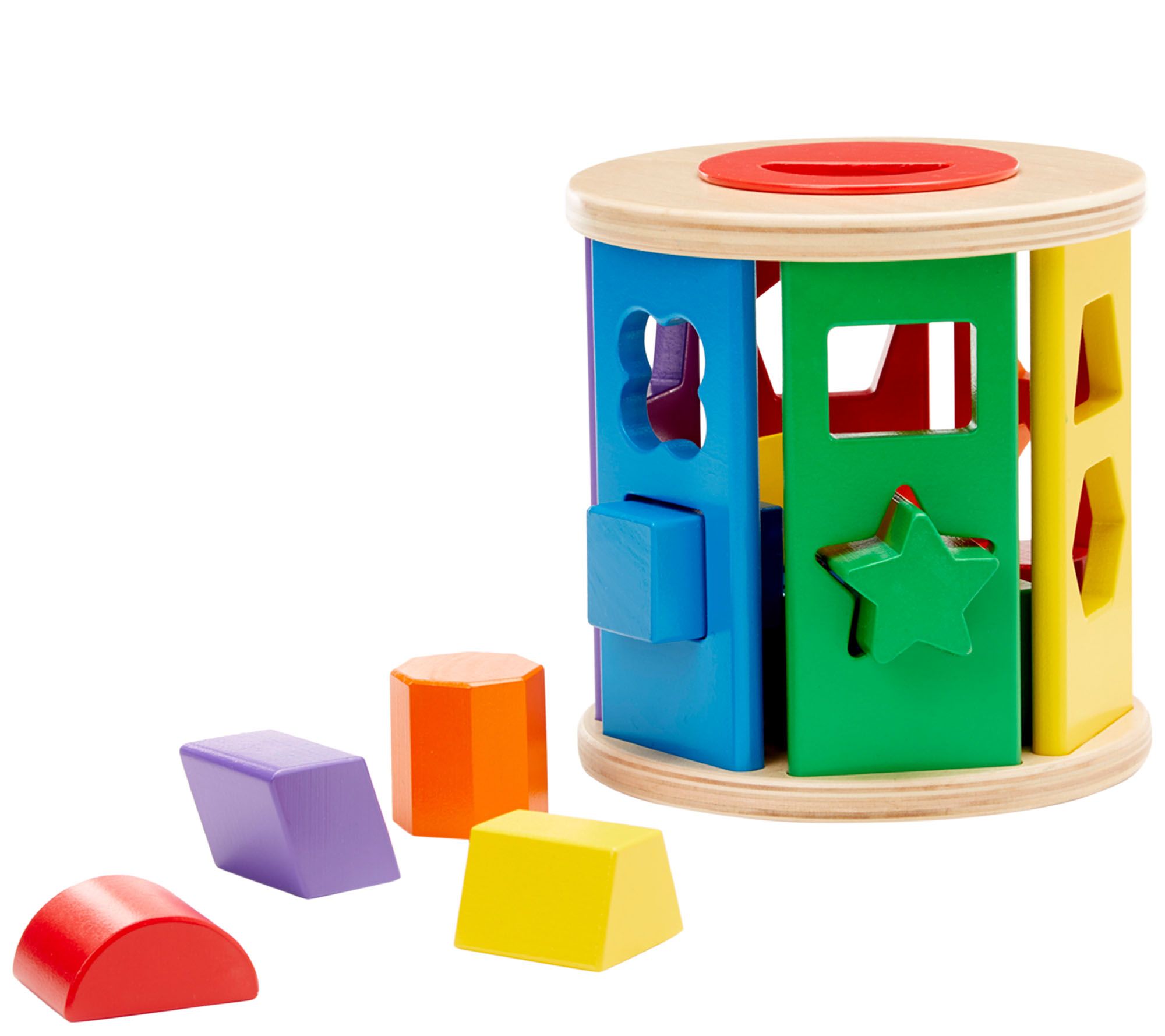 Melissa and Doug Kids' Drum Shape Sorter