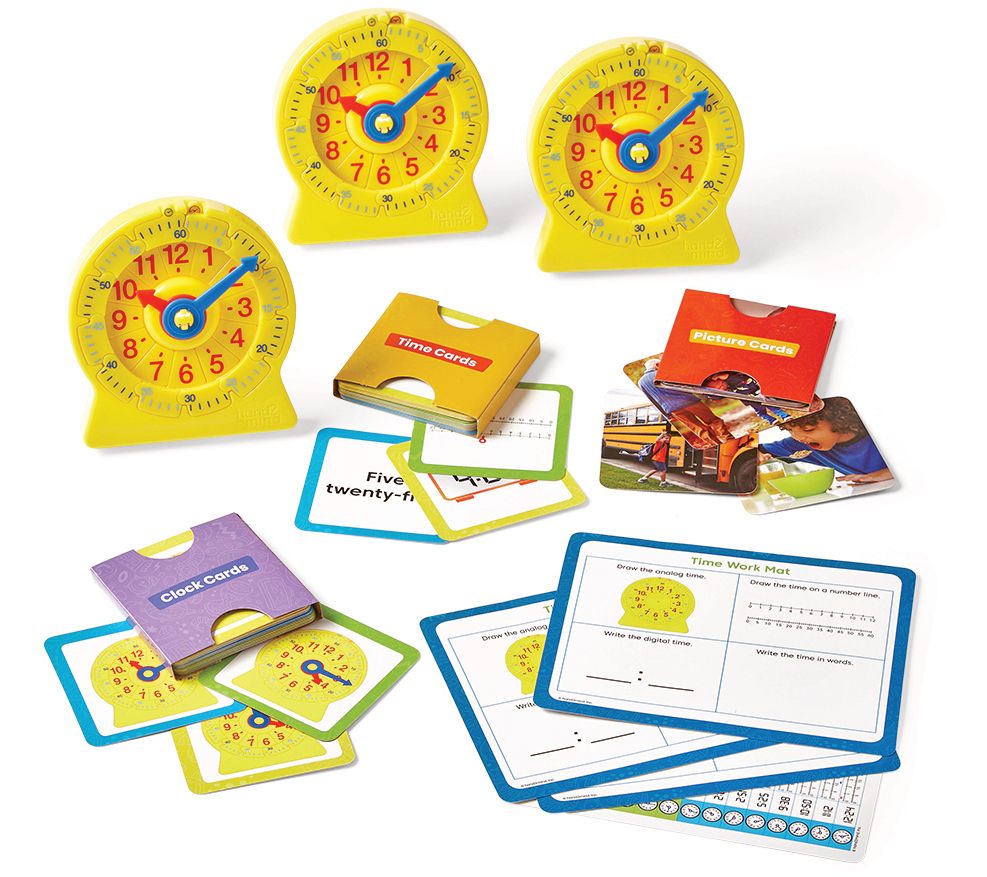 hand2mind Telling Time Basics Center