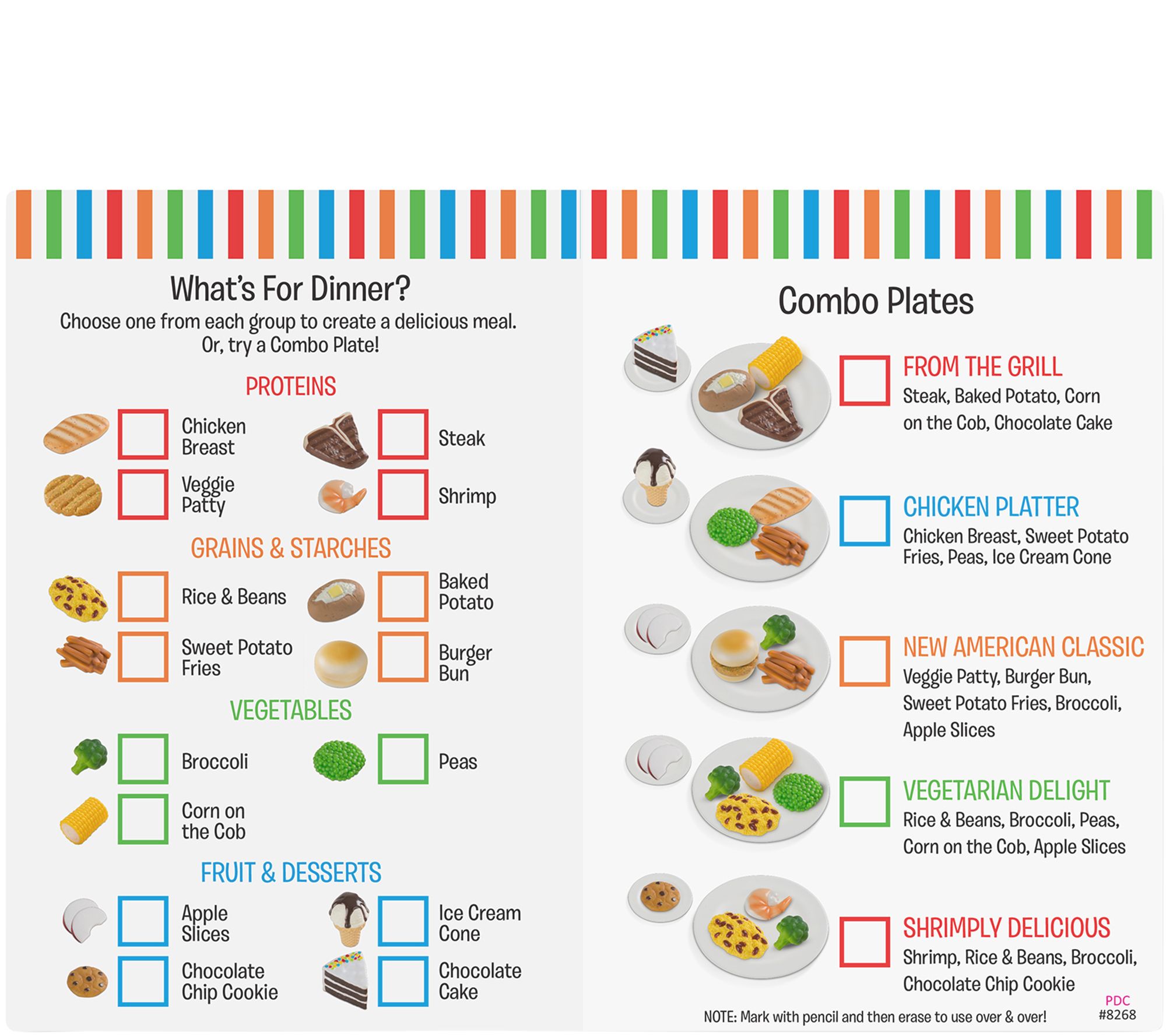 melissa and doug combine and dine