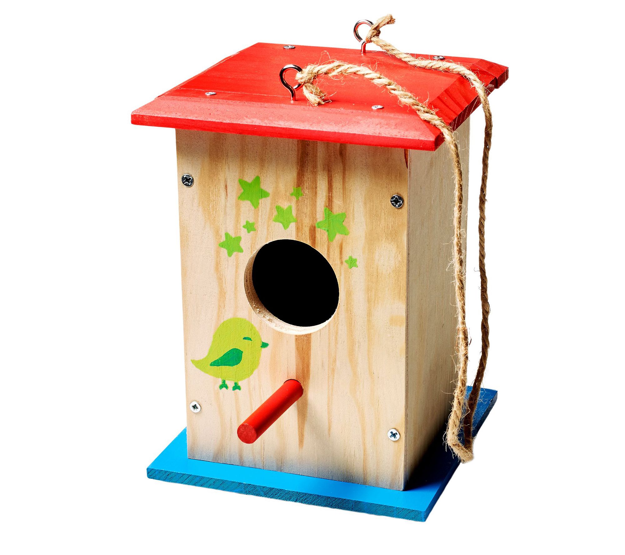 Stanley Jr Build Your Own Birdhouse Kit Qvc Com