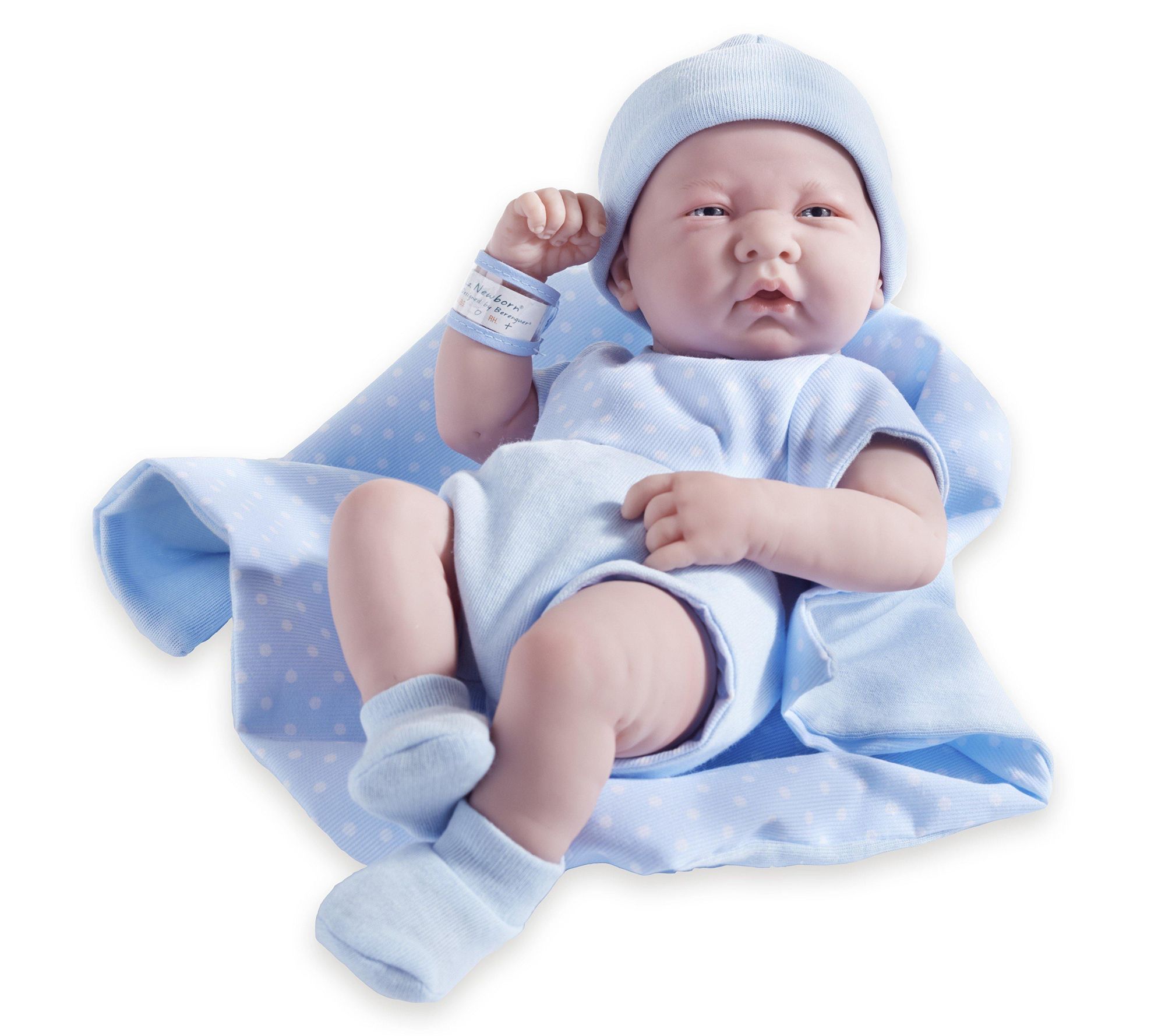 JC Toys La Newborn Boutique 14 Real Boy Baby Doll
