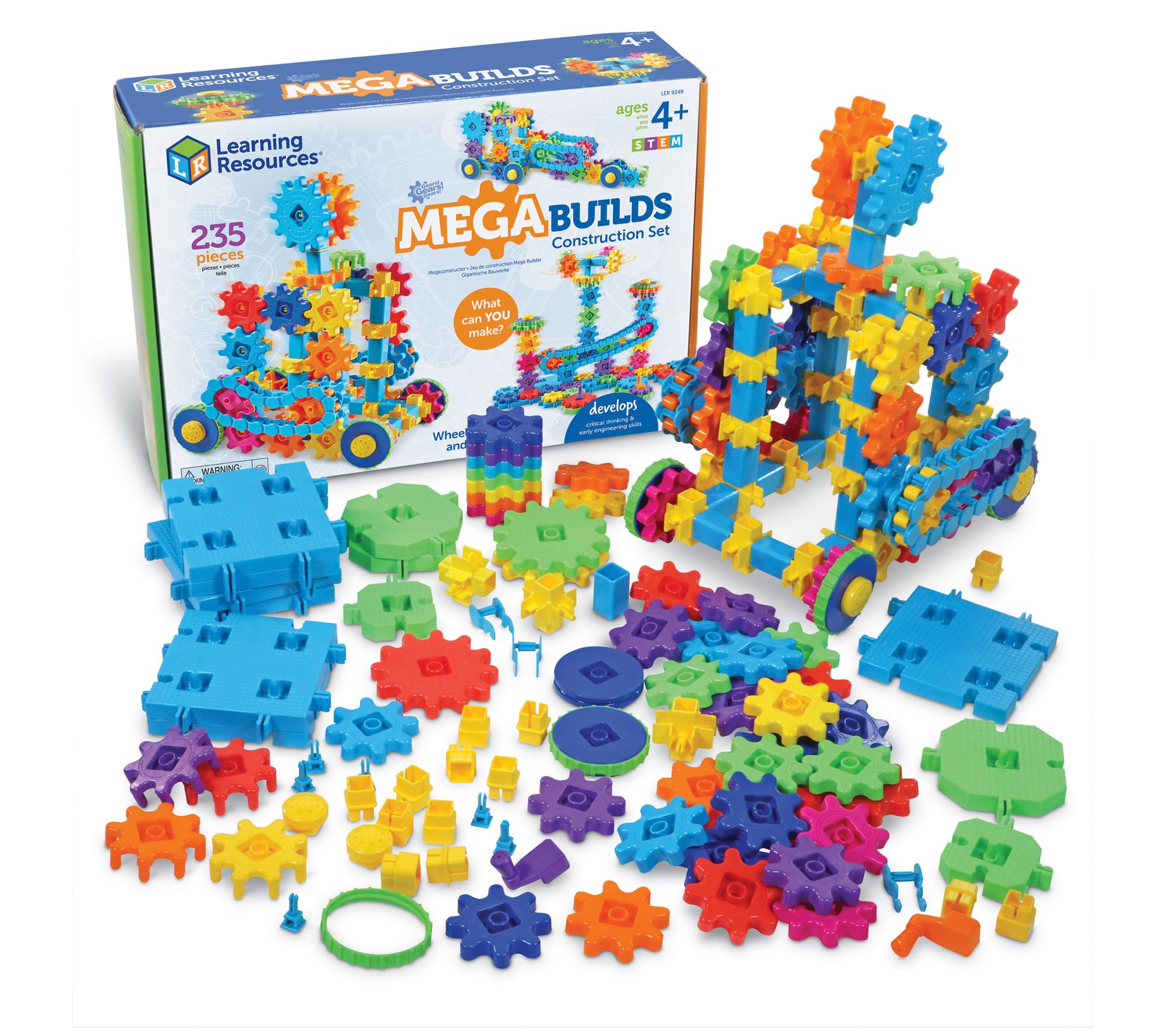 Learning Resources Gears Mega Maker Building Se t
