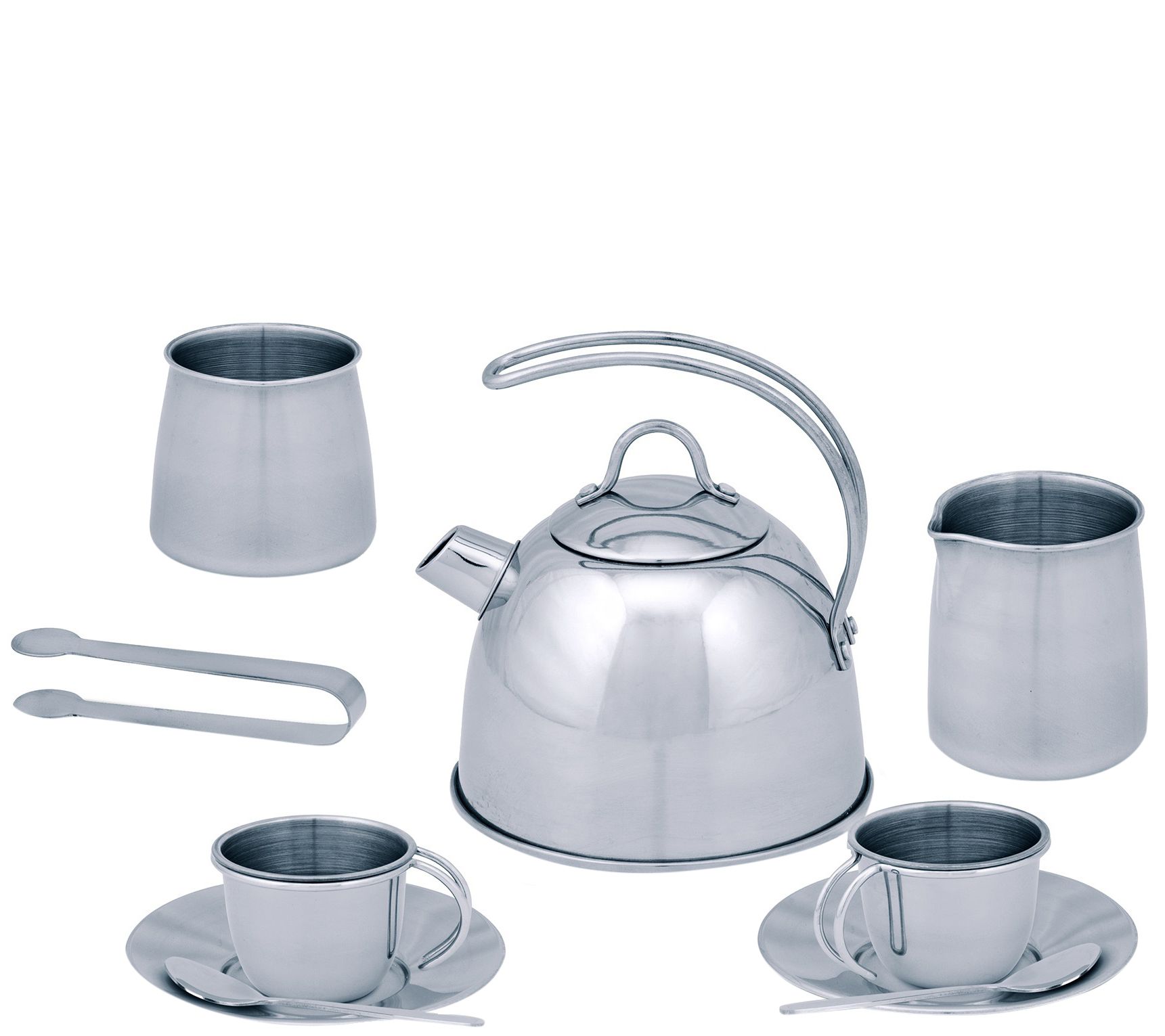 Melissa & Doug Metal Tea Set - QVC.com