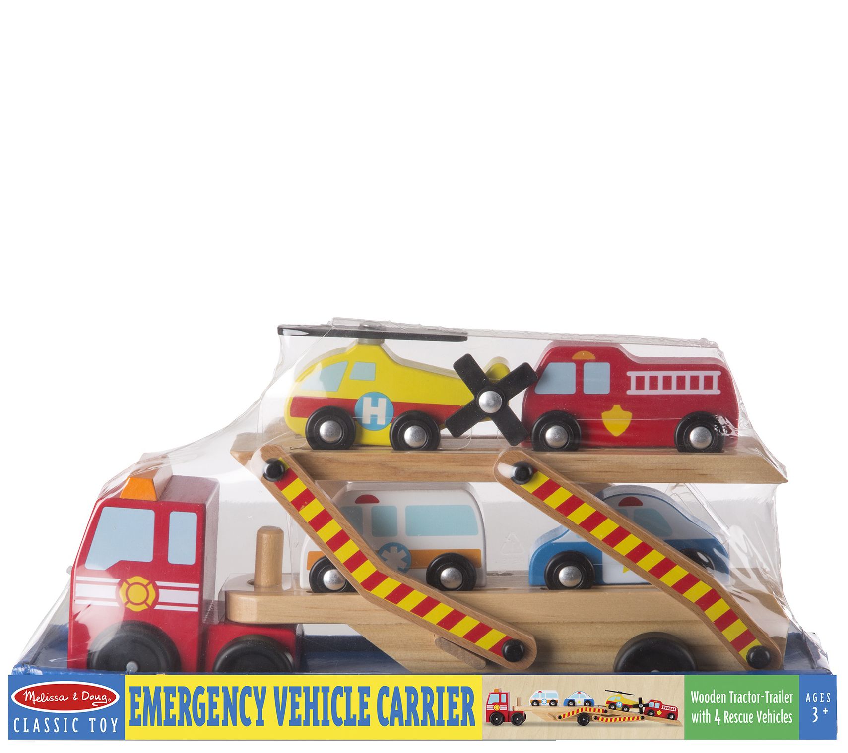 melissa & doug emergency vehicle carrier