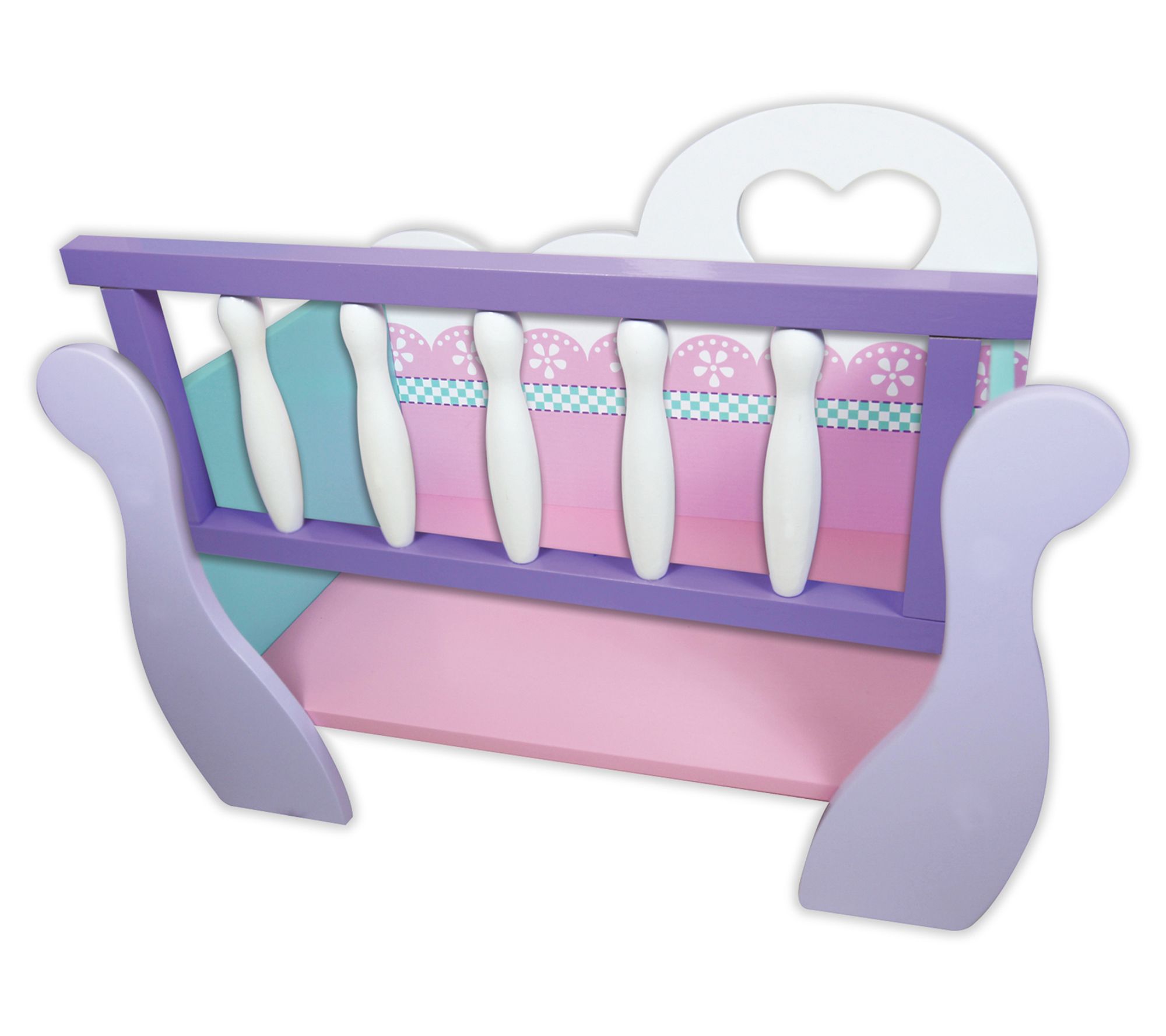 Lissi Wooden Baby Doll Cradle