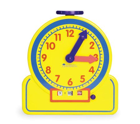 The Time Teacher Junior Learning Clock by Learn ing Resources