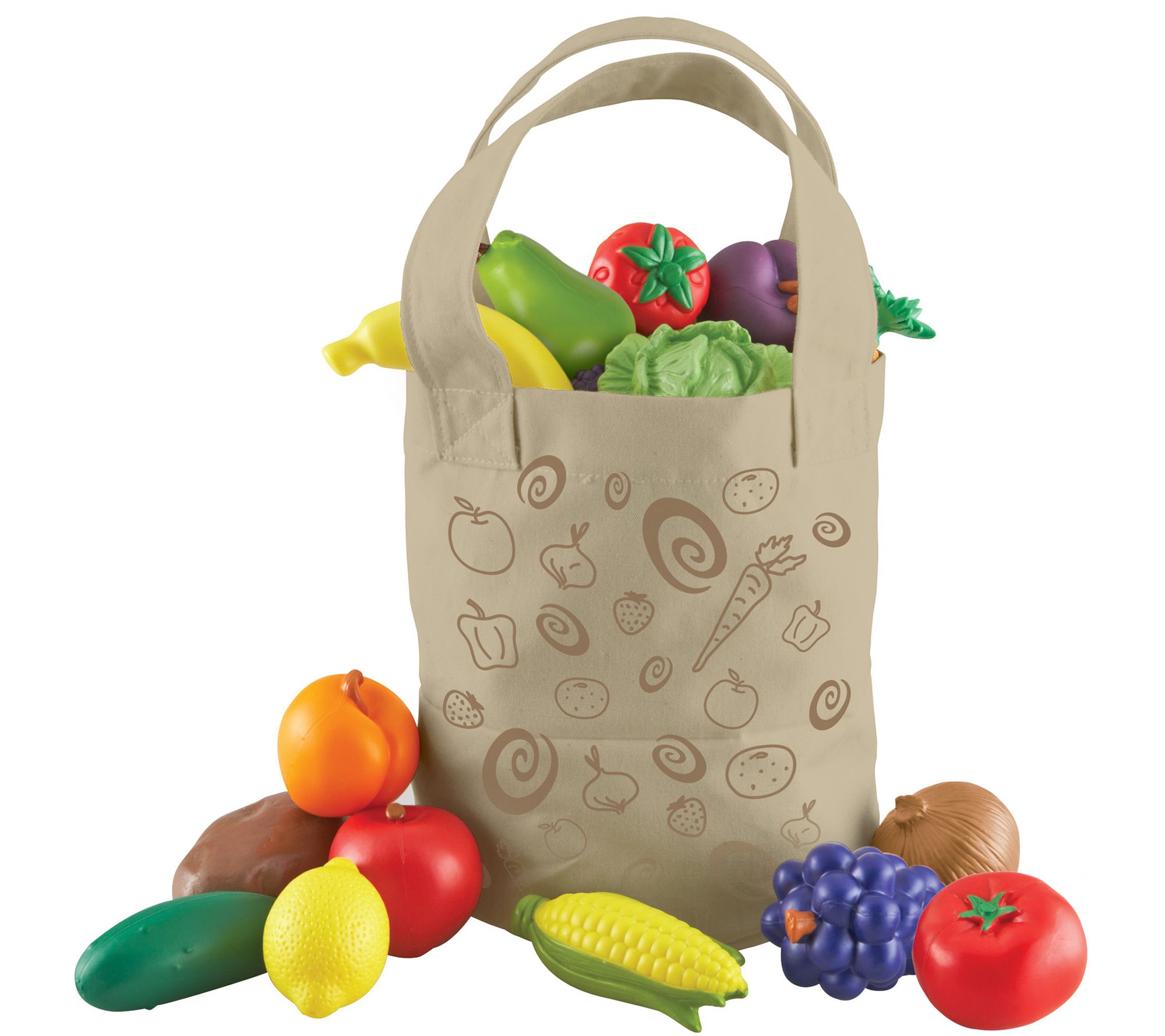 Learning Resources New Sprouts Fruit & Veggie T ote