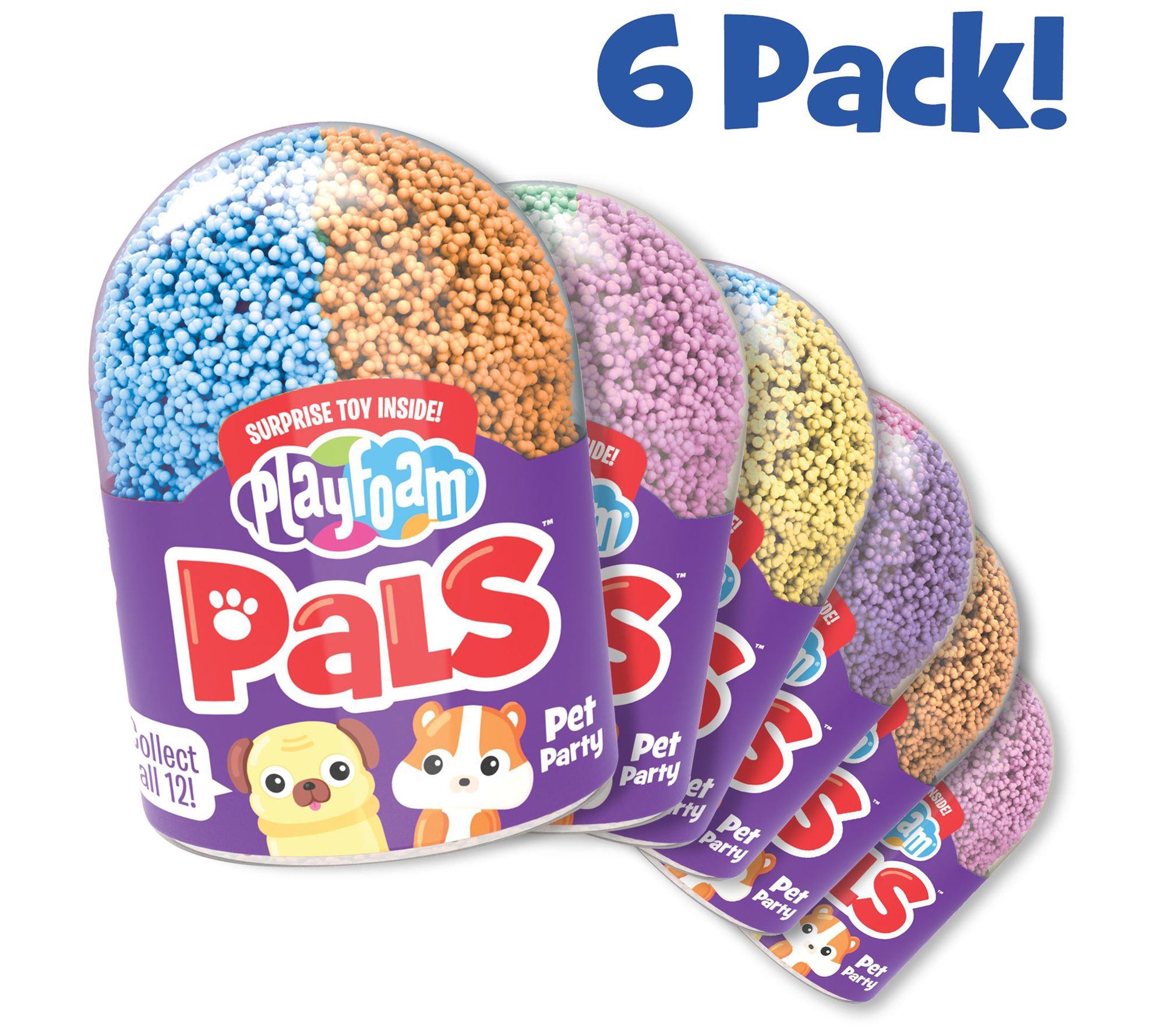 Educational Insights Playfoam Pals S/6 Pet Part y - Series 2