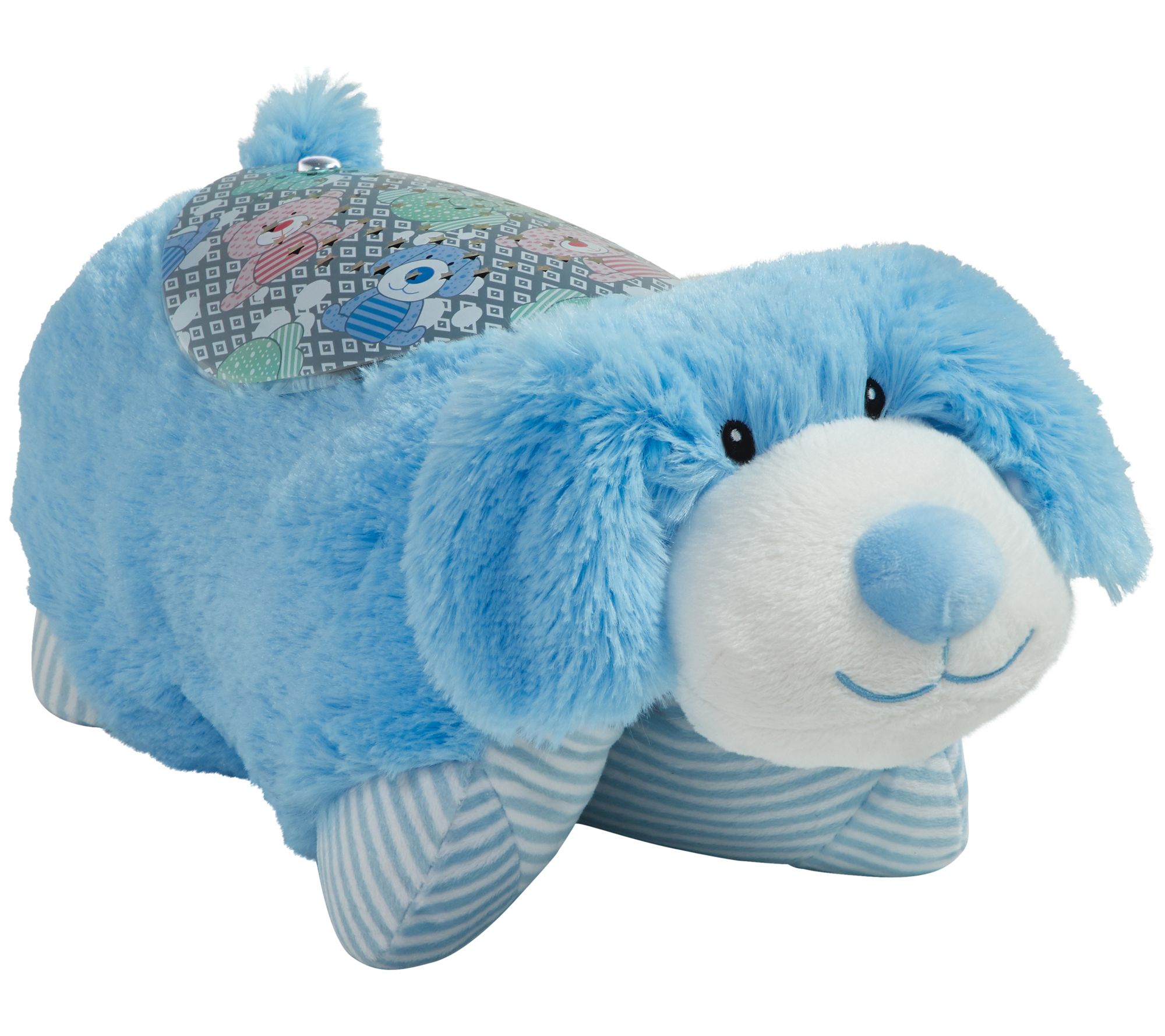 blue puppy stuffed animal